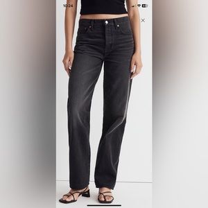 Madewell low slung and slouchy fit jeans worn just a few times-